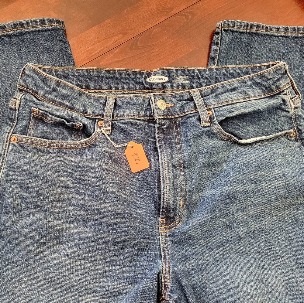 Old Navy OG Straight High Rise Jeans Size 12